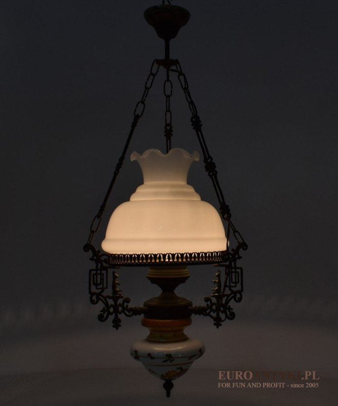 wiejska lampa sufitowa